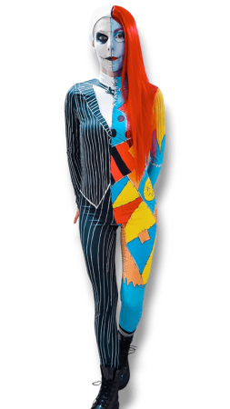 Sally & Jack Skelington - Predvianočná nočná mora